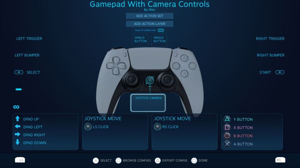 ps5 controller pc steam